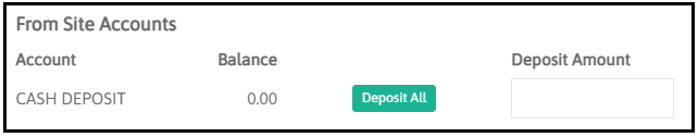 From Site Accounts section