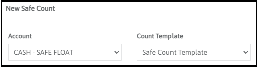 New Safe Count page