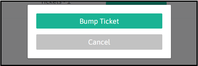 Double bump confirmation